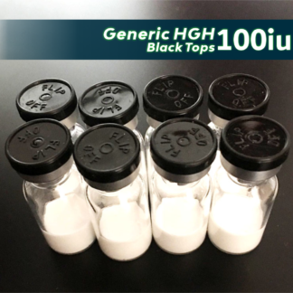 Generic HGH BLACK TOPS 100iu 95%-97% purity