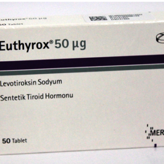 (T4) EUTHYROX 50MCG TAB 50 TAB MERCK